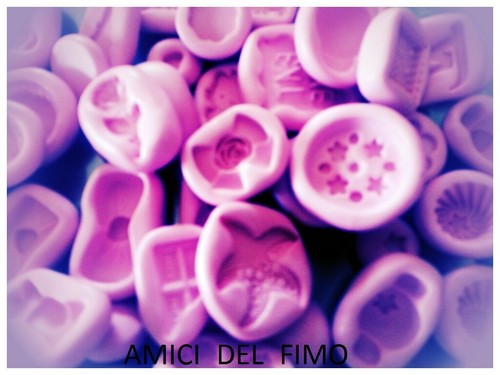Lotto stampini per fimo - **,